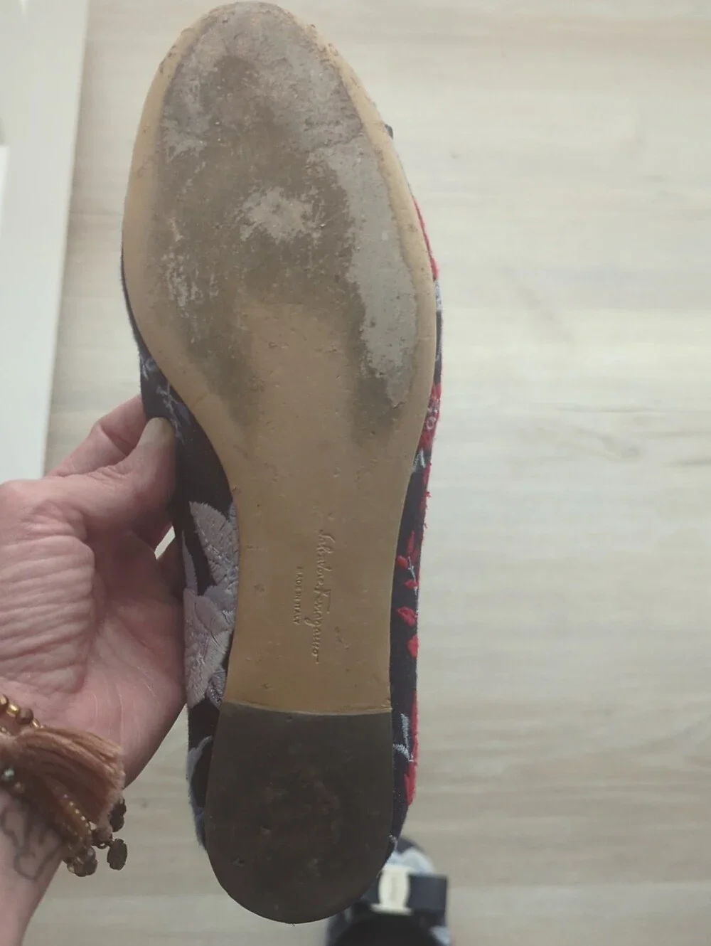 Salvatore Ferragamo elegant embroidered